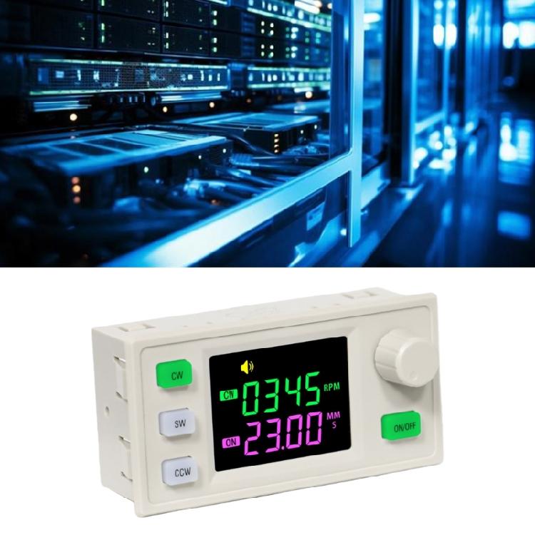 Professioneller Automatisierungscontroller für 4-Draht-Schrittmotoren mit Verzögerungseinstellung und großem visuellem LCD-Interface