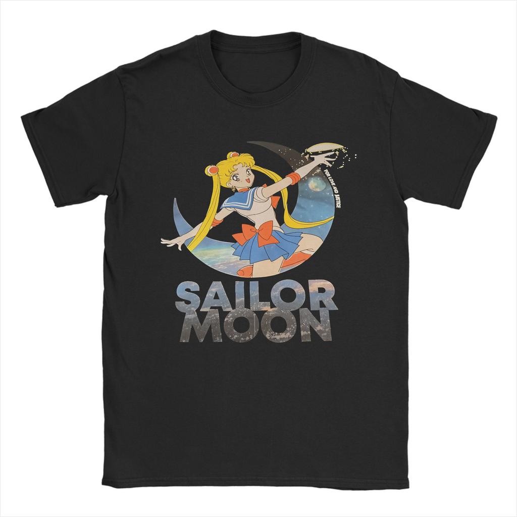 2026 Letní Největší Dobrodružství Sailor Moon Humorné Tričko s Kulatým Výstřihem Krátký Rukáv Bavlněný Top pro Unisex a Ženy Nápad na Dárek