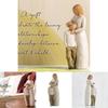 Resin Mother And Son Figurine Gift For Mothers Day And Family Celebration