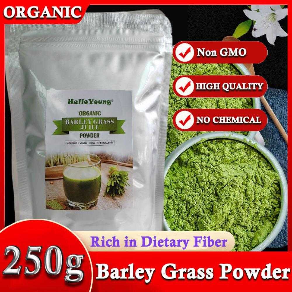 250g Organic Barley Grass Powder Original Green Grass Juice Powder No Addtives