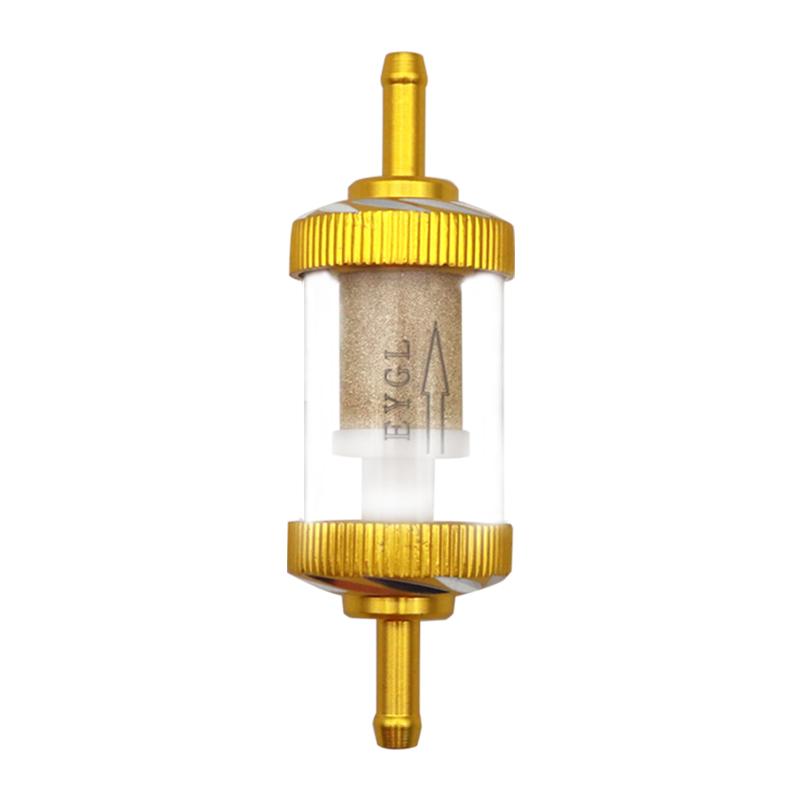 2 Pieces Inline Fuel Filter Replacement Industrial High Performance Universal High Flow Fuel Filter For Lawn Mower Tractor Motorcycle Replacement