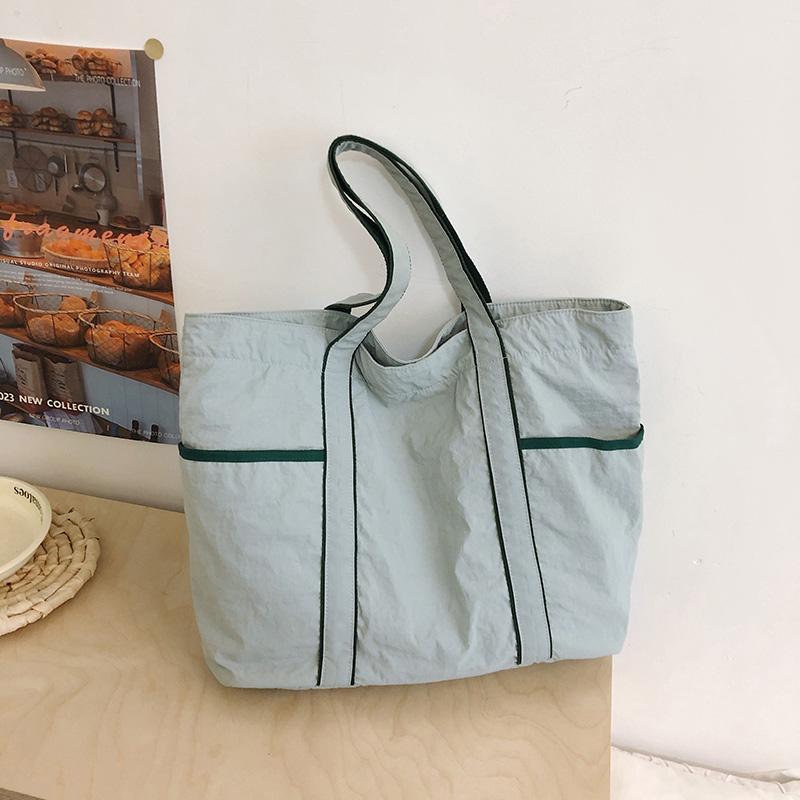 Nylon Tote Bag Large Capacity Women's Shoulder Bag Commuter Shopping Bag Handbag
