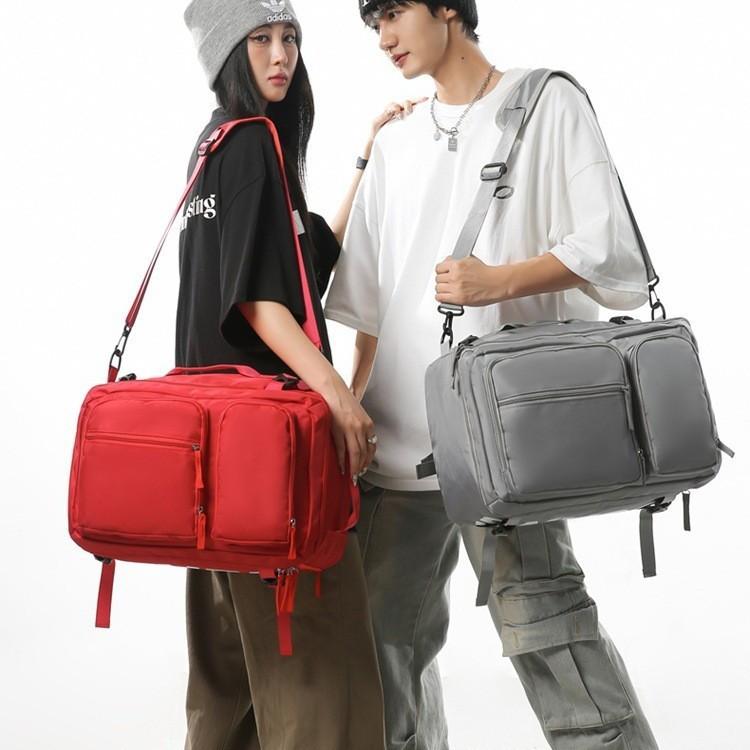 School Bag New Backpack Large Capacity Cool Tooling Style Outdoor Hiking Backpack Personalized Fitness Shoulder Bag