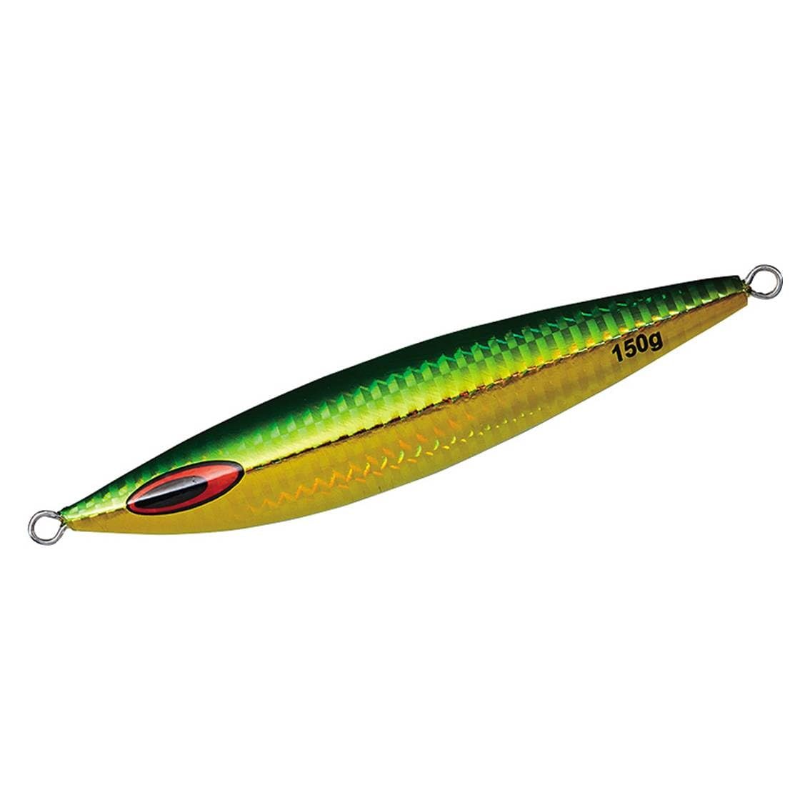 

Daiwa Saltiga FK Jig Metal Jig, 4.3 oz (110 g), PH Green Gold Lure