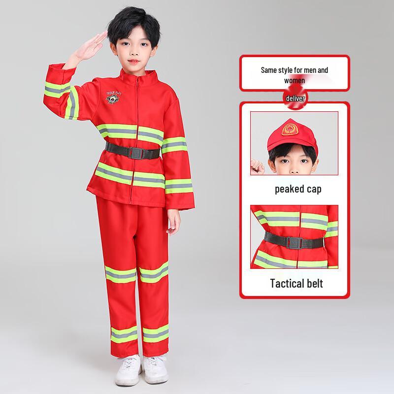 

Kids Firefighter Role Play Costume 120