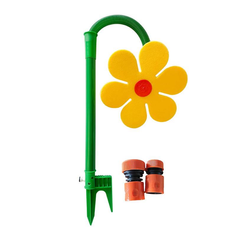 Sun Flower Sprinkler Showerhead Water Dispenser Shaking Showerhead Water Dispenser Garden Children's Play Lawn Garden Sprinkler