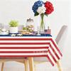 American Holiday Party Tablecloth France Mexico National Holiday Disposable Pe Tablecloth Decoration Waterproof And Oil-Proof