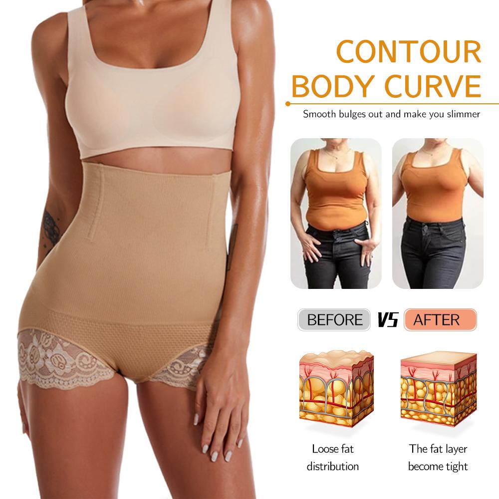Frauen Shapewear Tanga Shorts Butt Lifter Bauch Steuer Höschen Hohe Taille Trainer BoyShort Abnehmen Unterwäsche Sanduhr Body Shaper