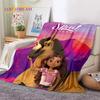Spirit – wild und frei Zeichentrickpferde Weiche Flanelldecke für Betten Schlafzimmer Sofa Picknick, Überwurfdecke zum Zudecken Outdoor-Freizeit Geschenk