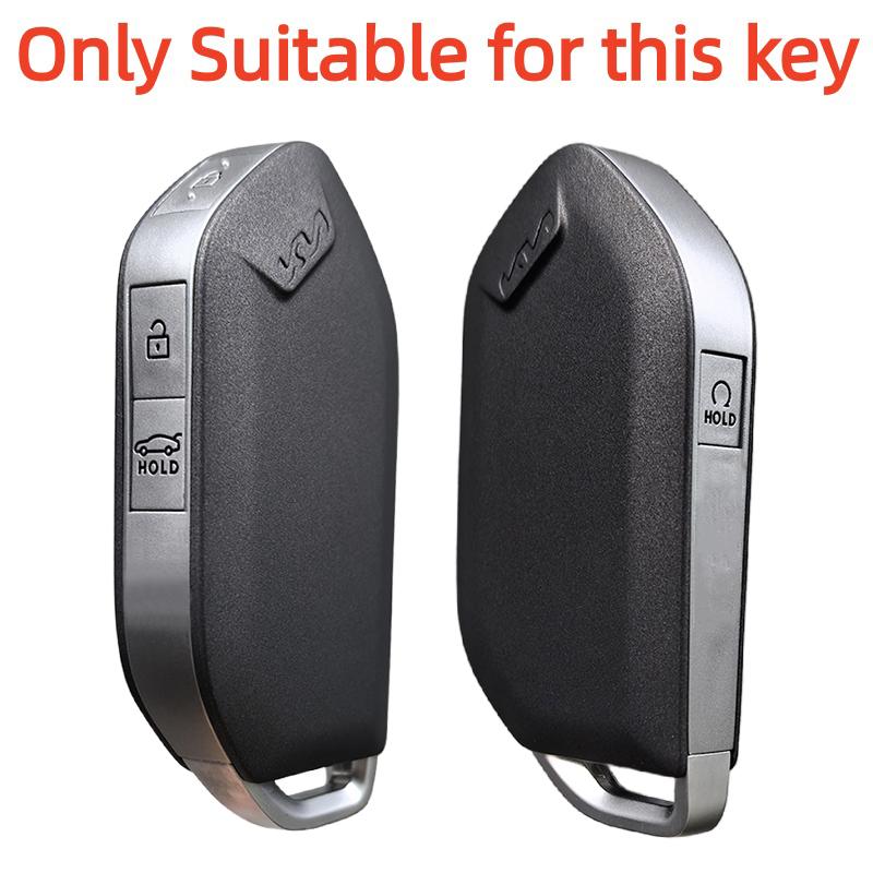 4 Bottons Car Smart Remote Key Case Silicone Cover For Kia Carnival Ev9 Picanto Gt Line Auto Shell Fob Holder Accessories