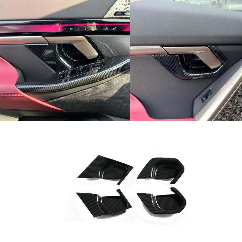 For BMW 5 Series G60 2024 2025 Interior Accessories Car Center Control Gear Shift Box Panel Frame Steering Wheel Panel Cover