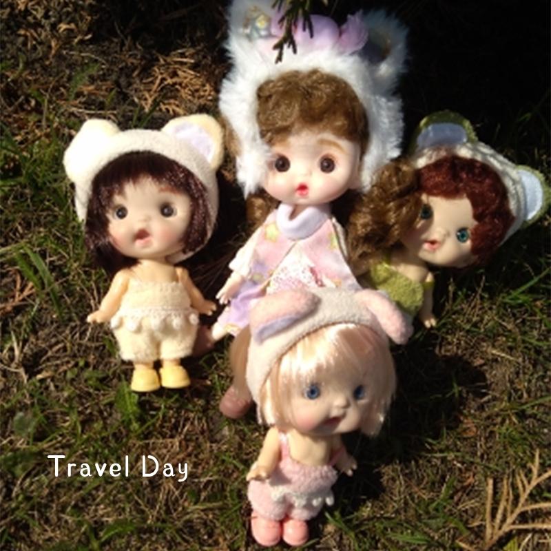 10Cm Small Bjd Dolls For Girls Ob11 Dolls Clothes Cute Surprise Toys Kawaii Face Munecas Ob11 Body Full Set For Kids Plaything Gifts