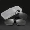 Flip Up Down Clip Reading Glasses Ultra-light with Clip Anti Blue Magnifying Glasses Rimless Optical Lenses Presbyopic Glasses