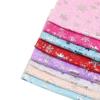 Polyester Fabric Snowflake Pattern Printed Fabric Tulle Fabric 1meter/Lot For Birthday Party Wedding Decor Craft Projects