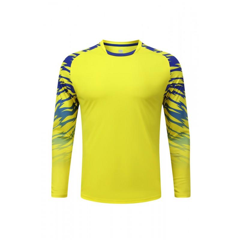 Professional Goalkeeper Kit Long Sleeve Jersey With Chest Protector Set Adult Soccer Training Matches