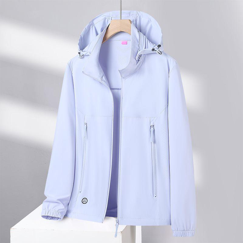 Unisex Ice Silk Sun Protection Jacket: Lightweight, Breathable, Anti-UV Summer Outdoor Skin Clothing.