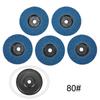 75mm 5pcs Grinding Discs Blue Flap Flat Wood Cutting