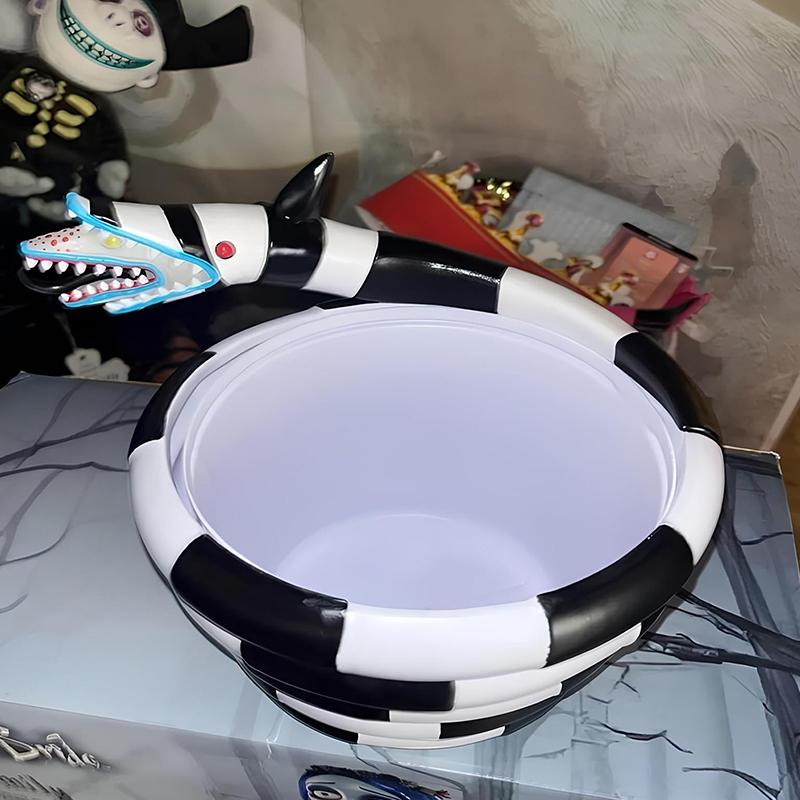 Fun Popcorn Bucket Sandworm Bucket Horror Popcorn Bowl Collectibles Decoration Horror Theme Collectibles Gift