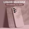 Liquid Silicone Case For Samsung Galaxy S24 S25 FE S26 S23 S22 Ultra Plus S25 Edge A57 A37 A56 A17 A16 A36 A54 A55 5G Soft Cover