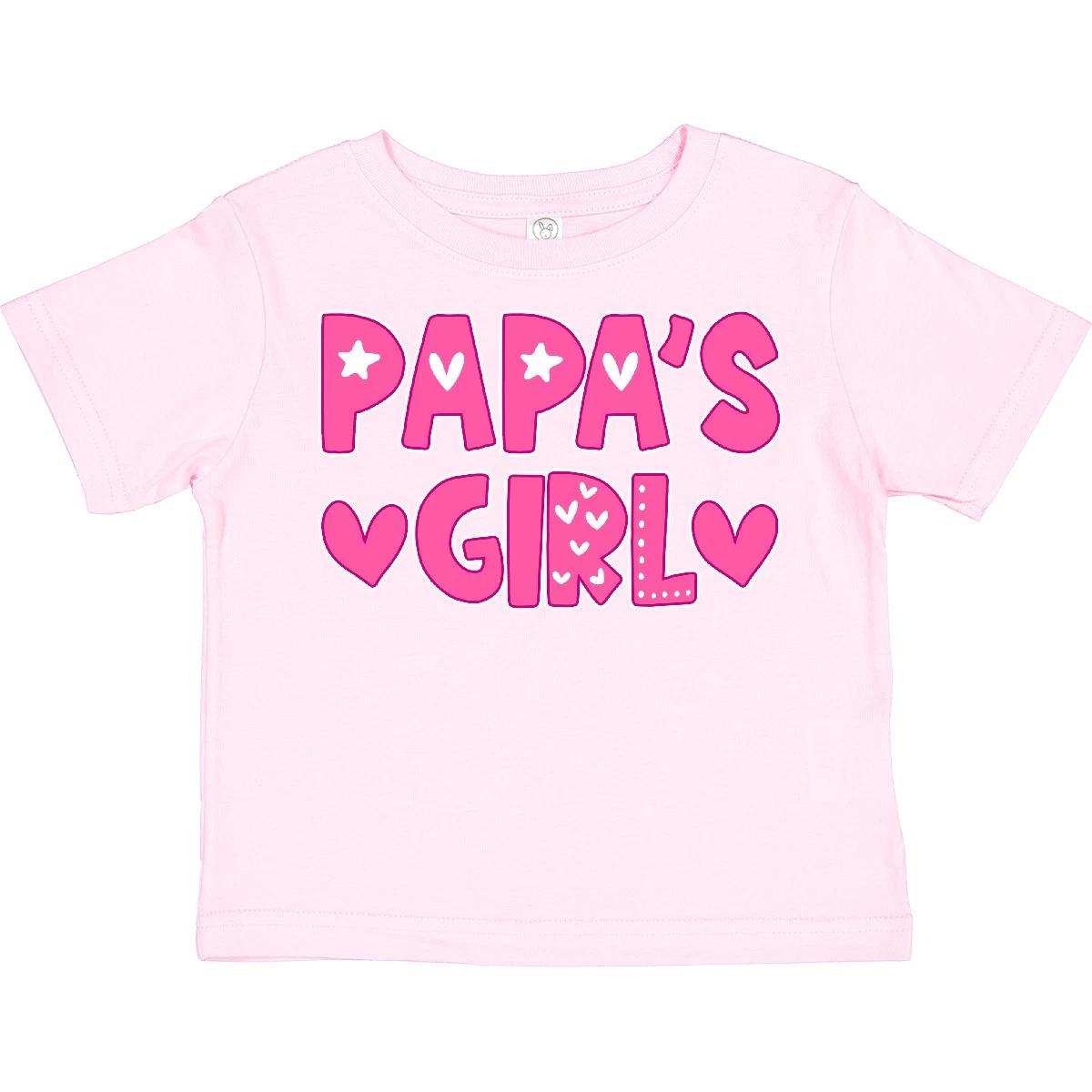 Inktastic Papa s Girl Gift Toddler T-Shirt Family Girls Papa Grandpa Daddy New 100