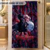 Beach TowelTokyo Ghoul Custom Name Text Personalized Soft Towel for Beach Pool Indoor Home Decor Gift