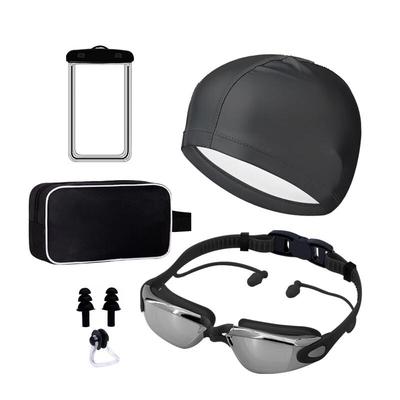 MDNG Swimming Goggles & Cap Set