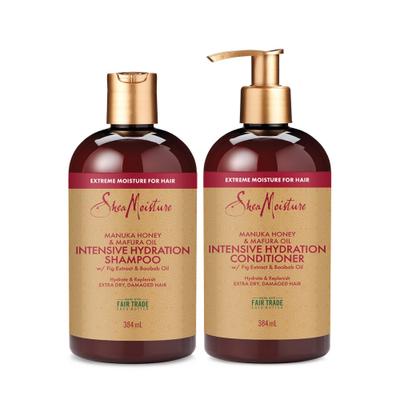 Shea Moisture Manuka Honig   Mapura Öl Shampoo 384ml + Spülung 384ml