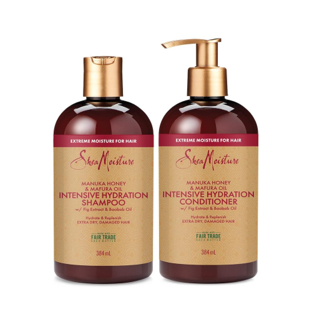 

Shea Moisture Manuka Honey Mapura Oil Shampoo 384ml + Conditioner 384ml NONE