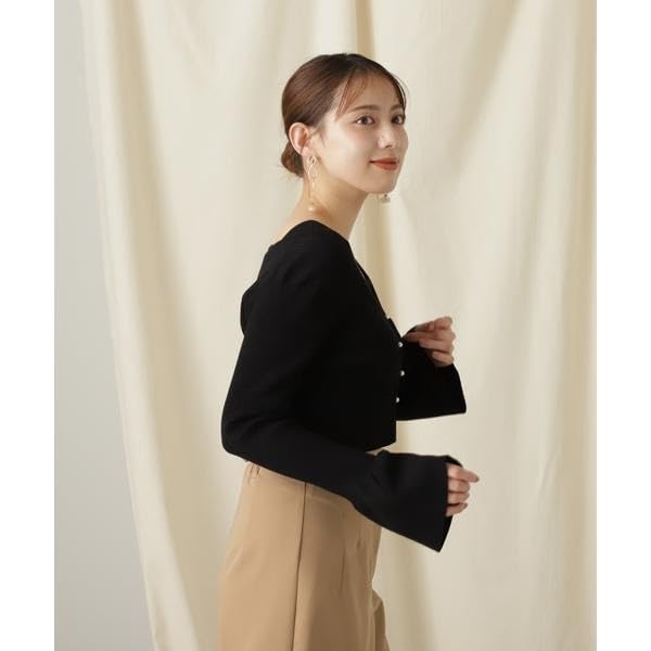 [JILL by JILL STUART] Bell Sleeve Ensemble Knit