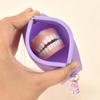 Daily Use Silicone Denture Case Drainage Multifunctional Orthodontic Storage Bag Portable Invisible Braces Case