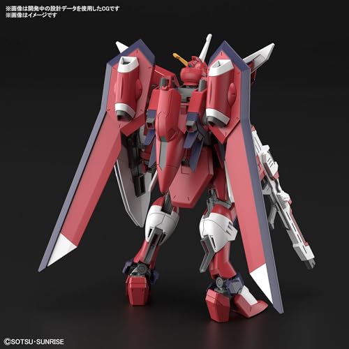 Mobile Suit Gundam SEED FREEDOM Immortal Justice Gundam 1/144 Scale Color-Coded Model Kit