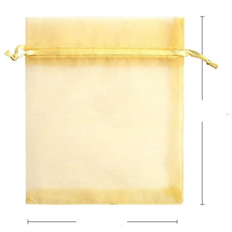 

100 шт. мешки для защиты фруктов, защита от вредителей, садовые сетчатые мешки для защиты от птиц, защитные мешки для фруктов, мешки для выращивания овощей Plantas 10*15cm золотой