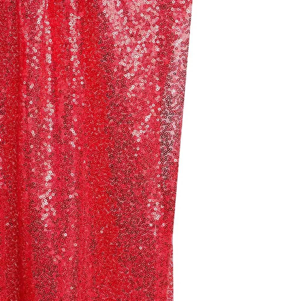 3mm Illusion Small Sequin Embroidered Fabric Stage Evening Dress Embroidered Fabric Background Tablecloth Luggage Fabric