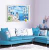 Nude Five Dynasties Pastoral Landscape Wall Decal AY9234C Window Scene