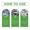 Washing Machine Stain and Odor Remover Tablets Effervescent Deep Cleaning for Universal Washer Maintenance Home Use