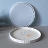Resin Tray Mold Jewelry Tray Mold Silicone Coasters Mold Round Epoxy Mold for Casting Dish Storage Home Decors Art Craft