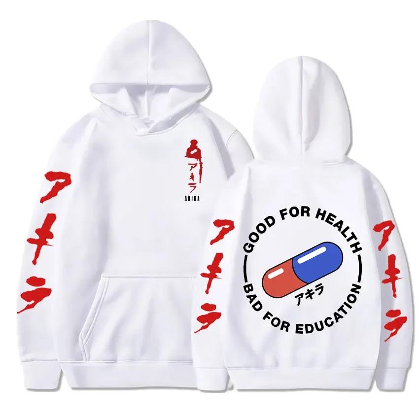 Japanse Anime Akira Printed Women Hoodie Sweatshirts Unisex Fashion Mode Sweatshirt Oversized Hoodie Lange Mouwen Trui Jas