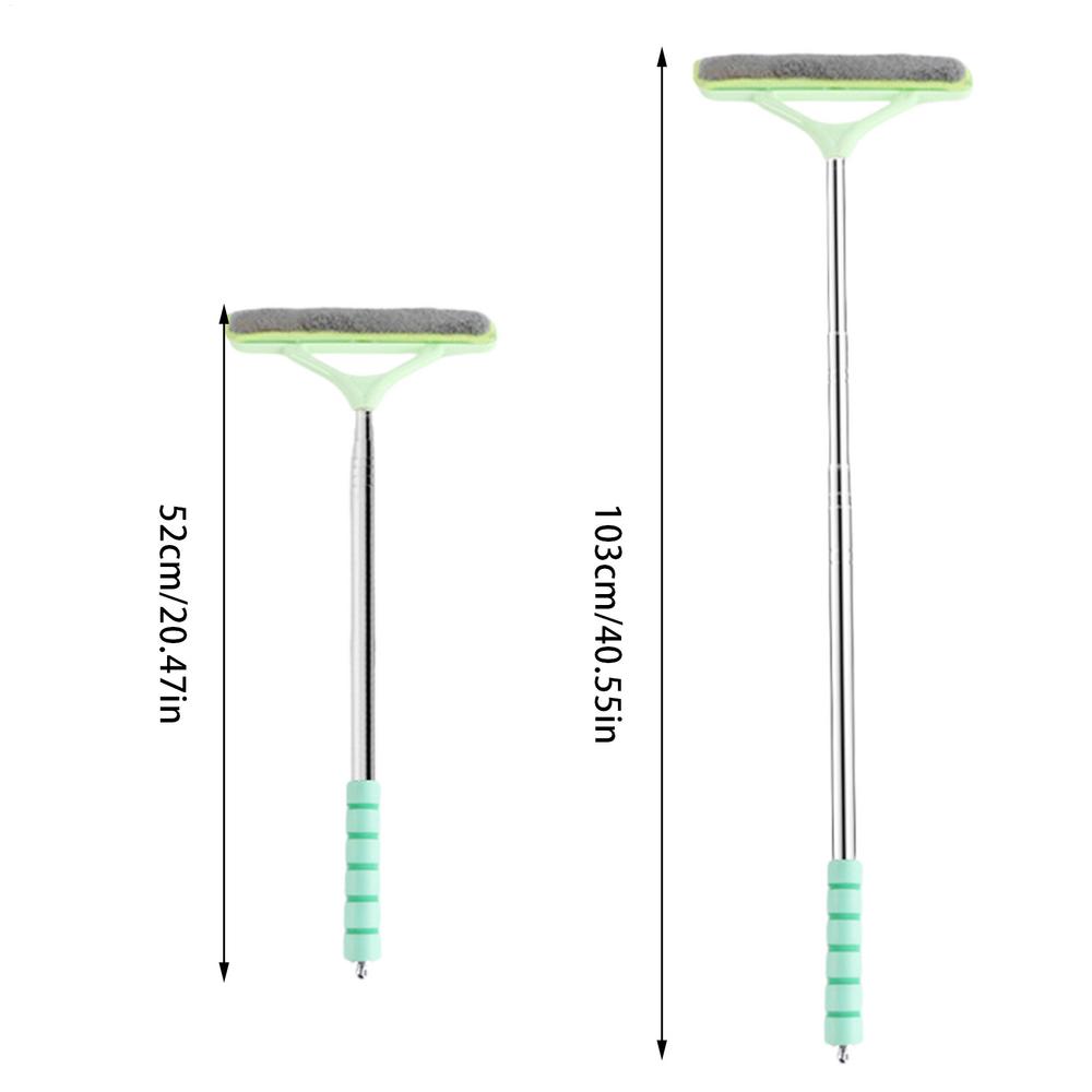 Windshield Cleaner Tool Auto Window Cleaner Glass Defogging Brush Retractable Auto Glass Wiper Dust Removal For Vehicle