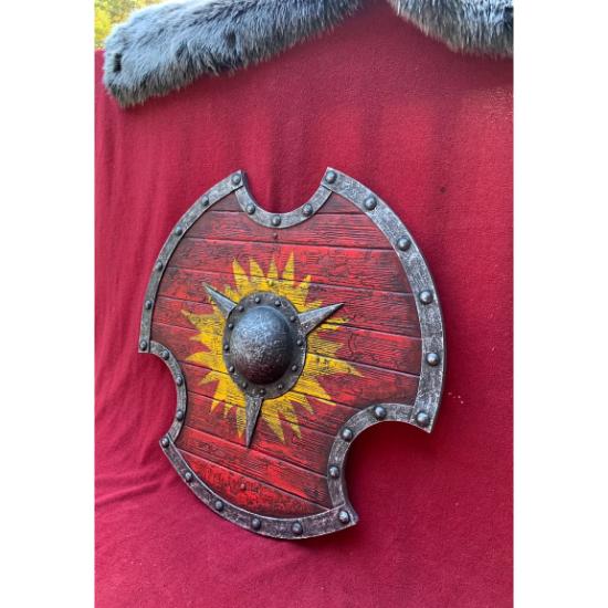 Medieval Halloween Valkyrie Authentic Viking Wood Shield Valhalla Shield