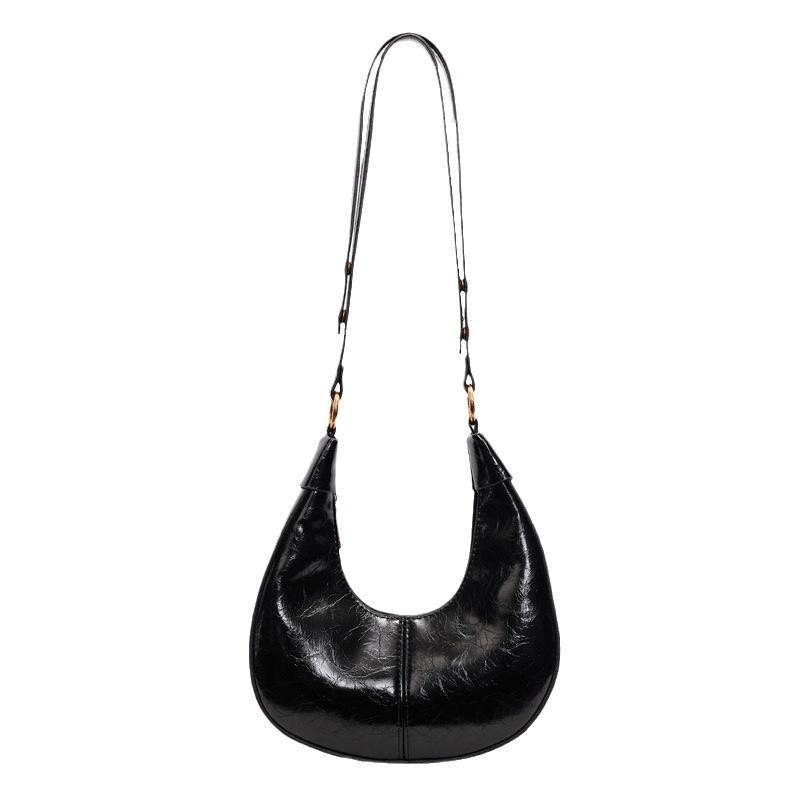 This year's popular bag women's 2025 new fashion high-end sense foreign style shoulder underarm bag retro versatile messenger bag