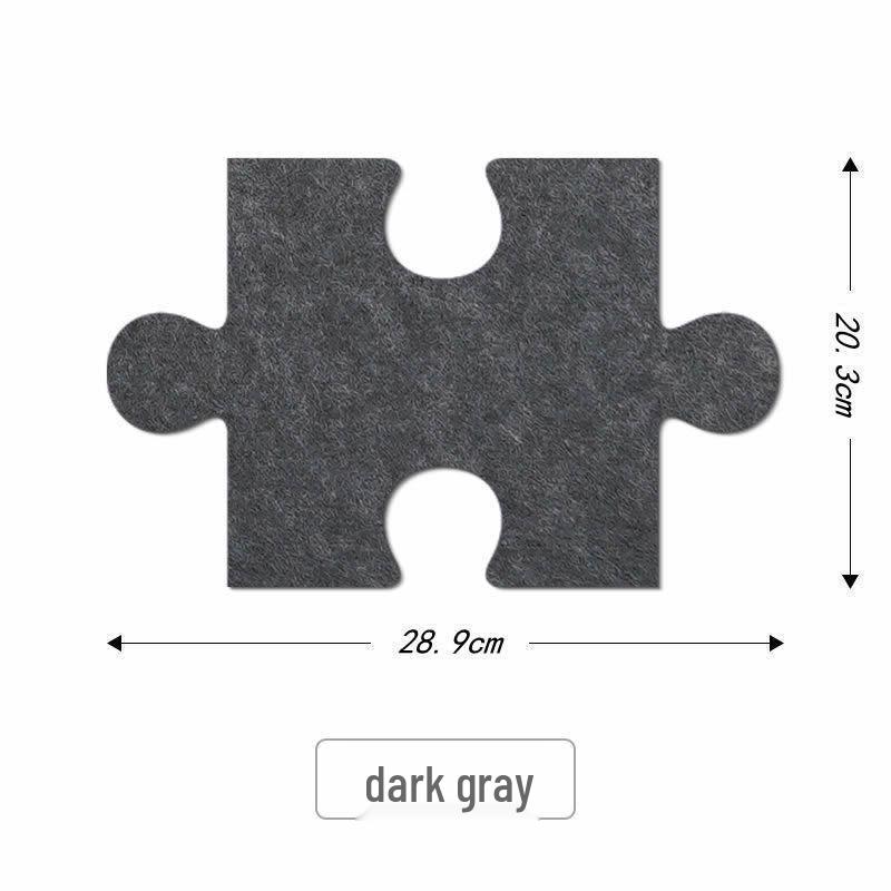 3D Felt Puzzle Wall Decor & Message Board