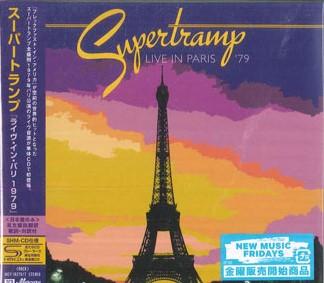 

CD SUPERTRAMP - Live In Paris 79 (SHM-CD) UICY162767 UNIVERSAL MUSIC 2025 Japan Obi Rock