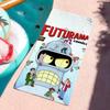 Funny Cartoon F-Futurama Towel Drying Bath Towel Applicable To Light Swimming Camping Yoga Beach Out