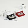 1/6 1/12  Doll House Simulation Miniature Mini Typewriter Model Decor
