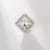 Elegant European and American Crystal Rhinestone Lapel Brooch Pin