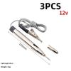 DC 6-24V Universal Auto Car Circuit Tester Lamp, 1/3Pcs Detector Probe, Ideal for Garage Repair Accessories