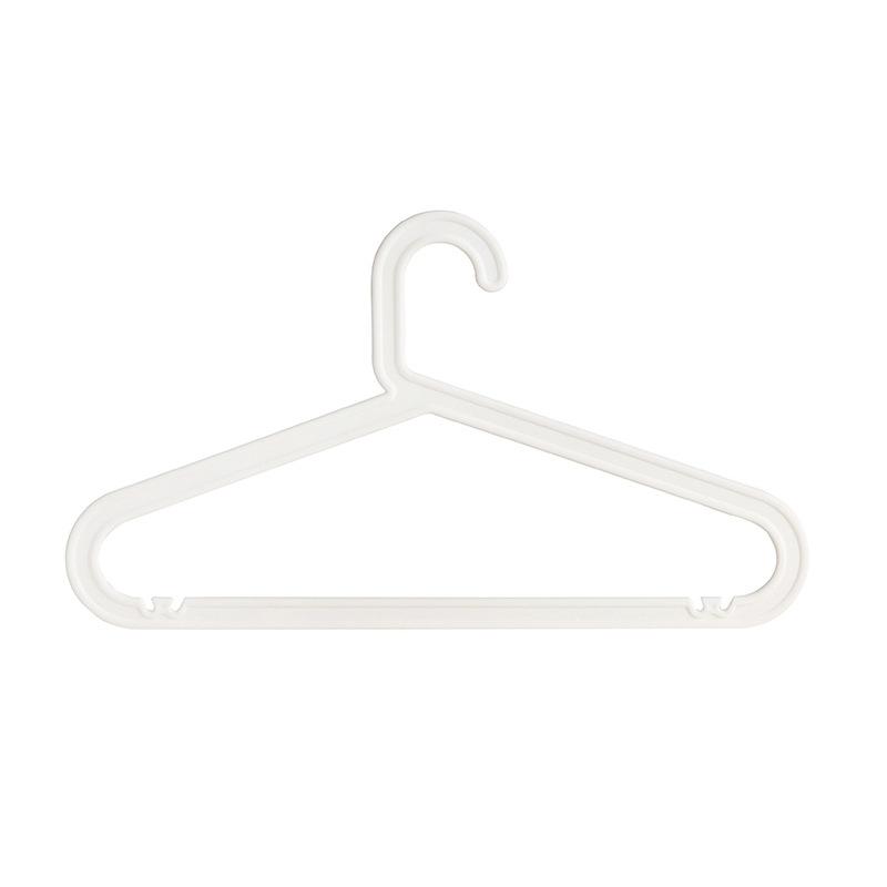 

Товары для дома Товары без следов Вешалка для одежды Бытовая пластиковая для взрослых Многофункциональные нескользящие белые вешалки 10pc Adult style