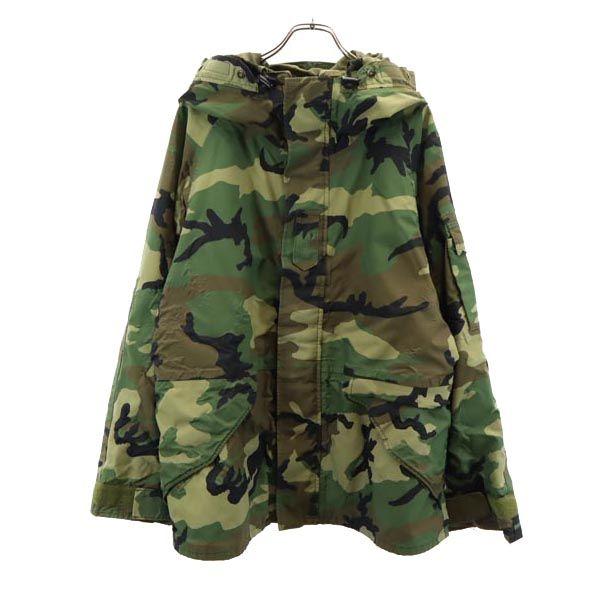 US ARMY ECWCS Camouflage Gore-Tex Parker Khaki Military Jacket Men's Used