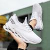 2025 summer large size men's shoes foreign trade outdoor sports lightweight casual shoes trendy men's hollow breathable mesh shoes