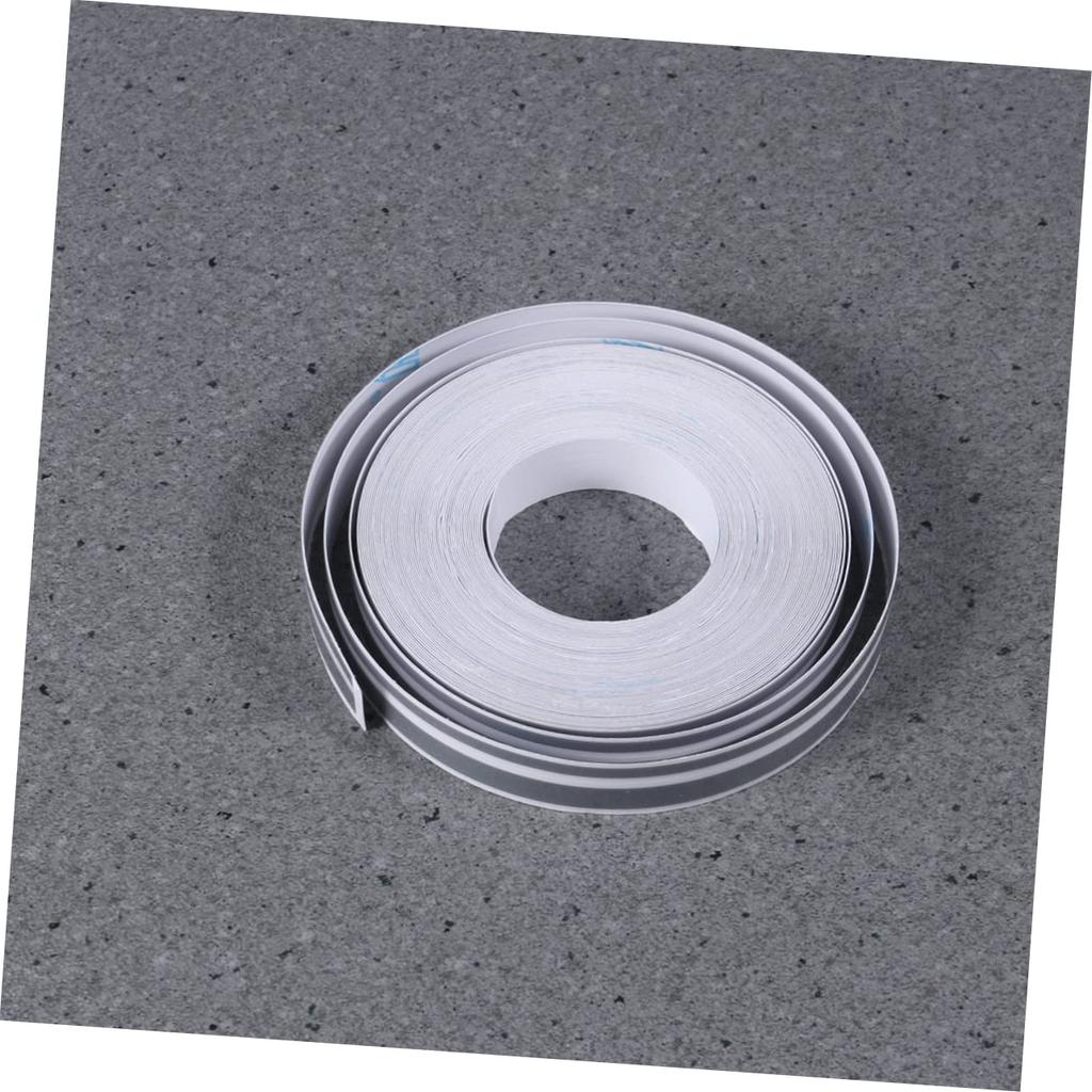 Beatifufu Pvc Pinstripe Tape Decal for Silver Car 980x1.2cm Elastic Fit Permanent Automotive Adhesive Uv Protection Vehicle Decoration